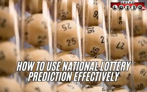 national lottery prediction